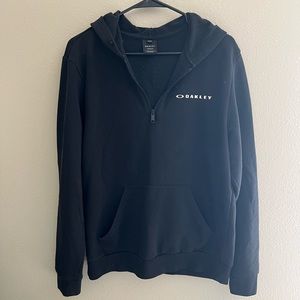Mens Oakley quarter zip hoodie